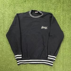 1990s Black and White Crewneck